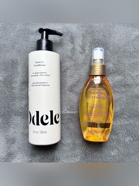 NWT Haircare Bundle - Odele Leave-in Conditioner + OGX Weightless Oil Mist